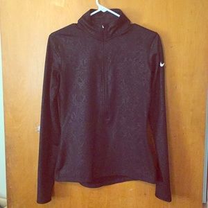 Snakeskin Nike drifit 1/4 zip